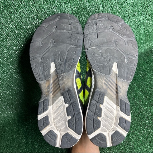 Asics Mens Gel Kayano 27 Green Black Running Shoes Sneakers Size 11.5 - Picture 8 of 12